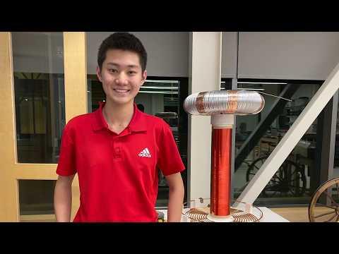 Tesla Coil by Steven Liu - Shady Side Academy Senior School Physics 2 Project