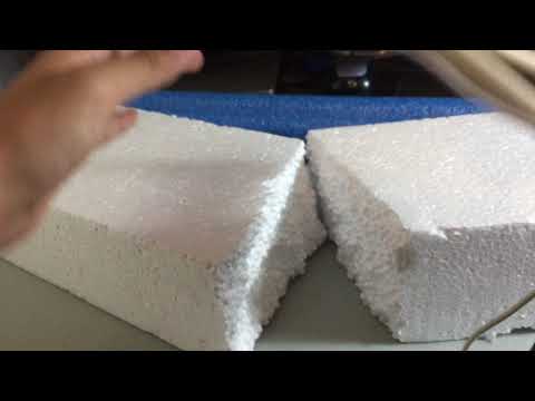 Testing Chopstick Wire Foam Cutter