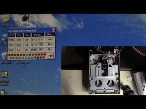 Testing Floppy Drive With Parmon