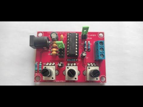 Testing XR2206 Function Generator Kit