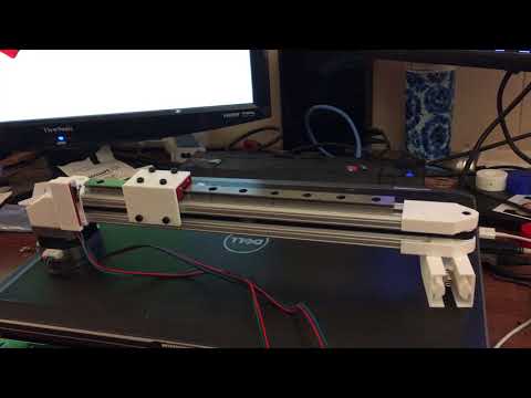 Testing new Linear Actuator