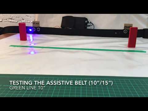 Testing the assistive belt (test 1)