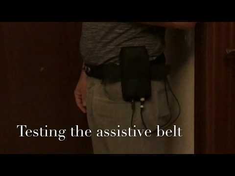 Testing the assistive belt (test 2)