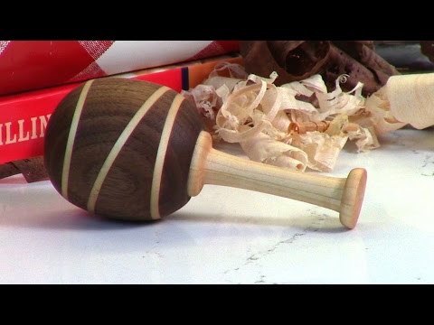 The Baby Rattle &amp;mdash; my first woodturning project.