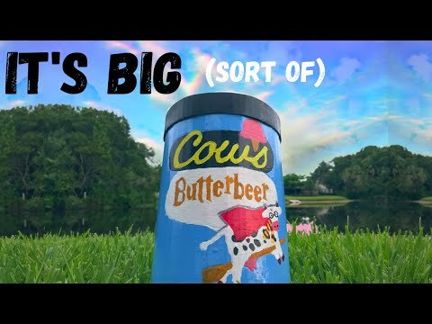 The Big Ice Cream Container | A Harry Potter DIY