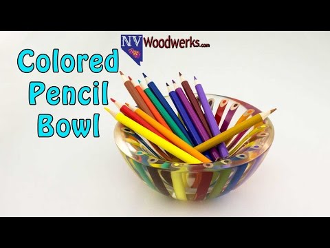 The Colored Pencil Bowl | Dunkin Junk