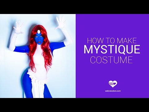 The Easiest Classic Mystique (X-Men) Costume You'll Ever Make!