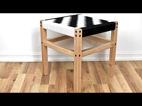 The Herringbone Woven Stool / Chair | DIY