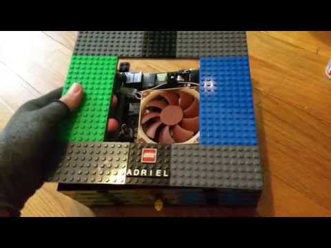 The Lego Gaming Computer - The different design phases..