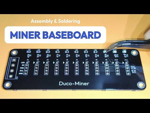 The Miner Baseboard - PCB Assembly &amp;amp; Soldering