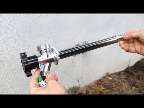 The PROPER way to install a NON-FREEZING exterior hydrant! | GOT2LEARN