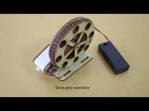 The Solarbotics Marble Machine Assembly