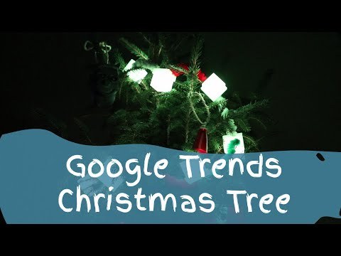 The Trending Tree - A Google Trends powered Christmas tree