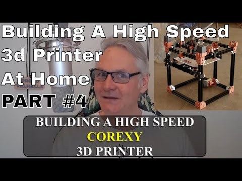 The V-Baby | Building A High Speed 3d Printer At Home | Build VLog Part #4