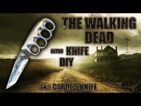 The Walking Dead Knife Made For Real! Badass!!!