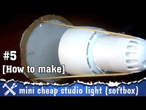 The cheapest DIY SoftBox (studio light)