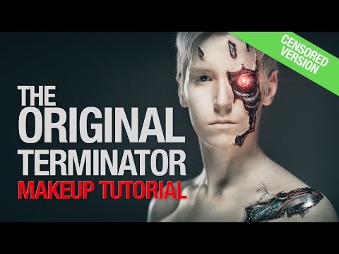 The terminator makeup tutorial (censored version)