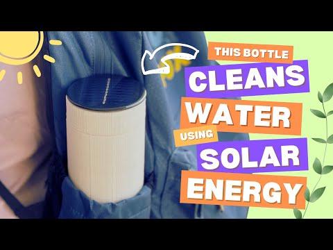 This Bottle Cleans Water Using Solar Energy | Tech Nuttiez | Riddhi Gupta | Aarav Garg