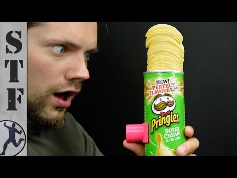 This is How I Eat Pringles! Awesome DIY Gadget