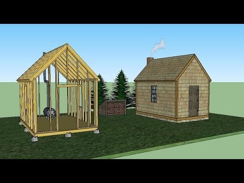 Thoreau Cabin Replica  Build For $900