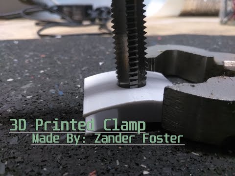 Threaded Clamp Mid Print Construction