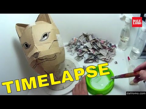 Timelapse: Make Anbu Mask in 3 minutes (my most popular project of 2018)