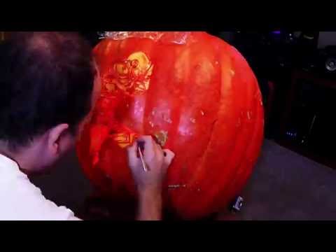 Timelapse of my 2016 Pumpkin carving