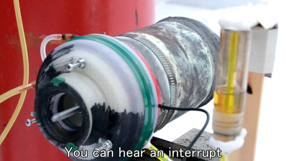 Tin Can Turbine with 3D-printed comressor