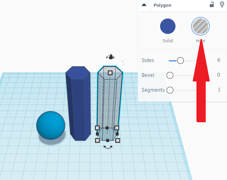 TinkerCAD_SphereAndNegativeShape.png