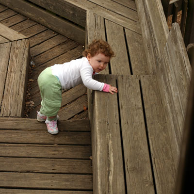 Toddler Climbing