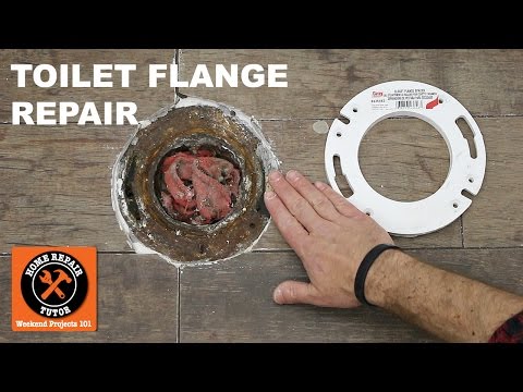 Toilet Flange Repair Using a Toilet Flange Extender (Step-by-Step) -- by Home Repair Tutor