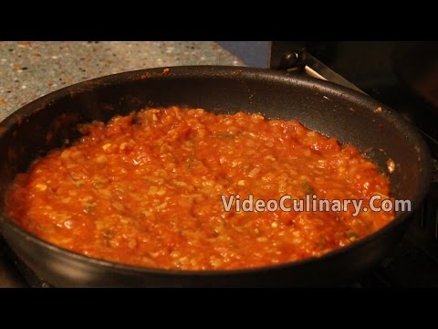 Tomato Sauce for Pizza Recipe - Video Culinary