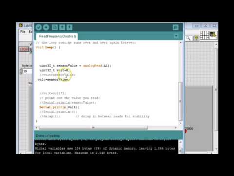 Tone Measurement Demonstration Using LabVIEW and an Arduino Card