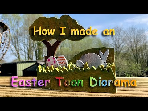 Toon Diorama Easter Project