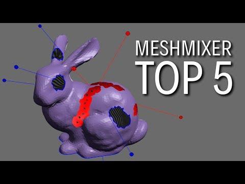 Top 5 Must Know Meshmixer Tricks for 3D Printing - FREE