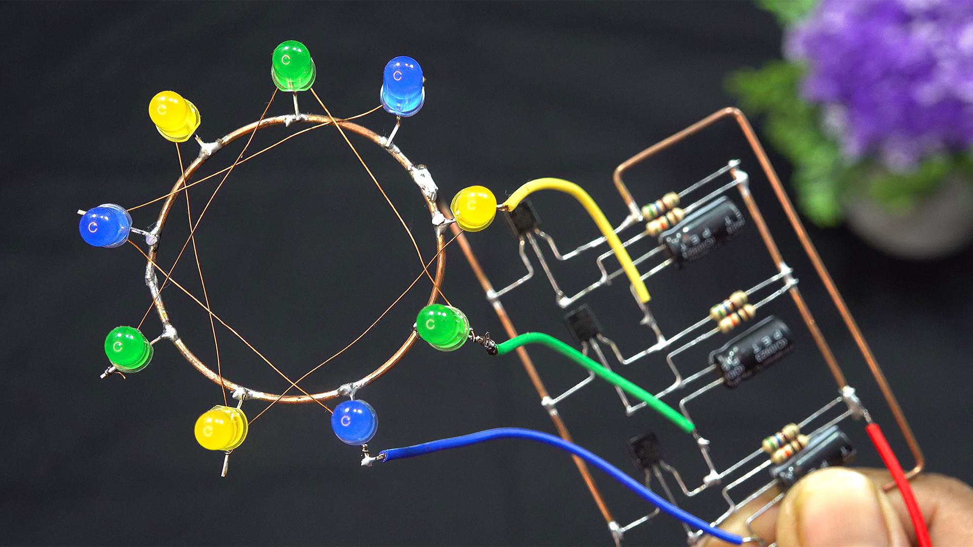 Top Electronics Project With Transistor And LED.jpg