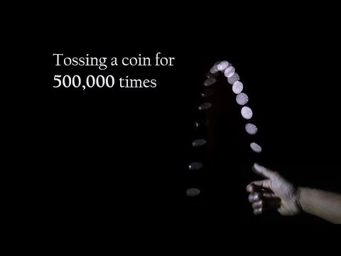 Tossing a Coin for Half a Million times