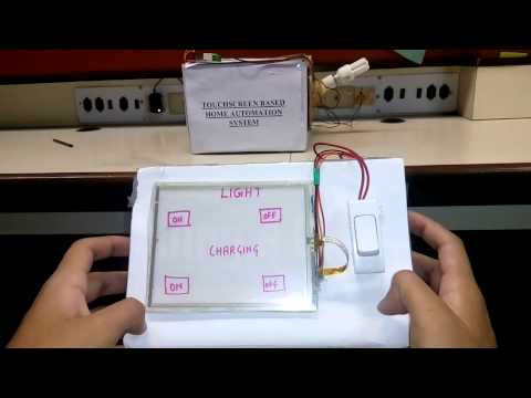 Touch screen based Home Automation System