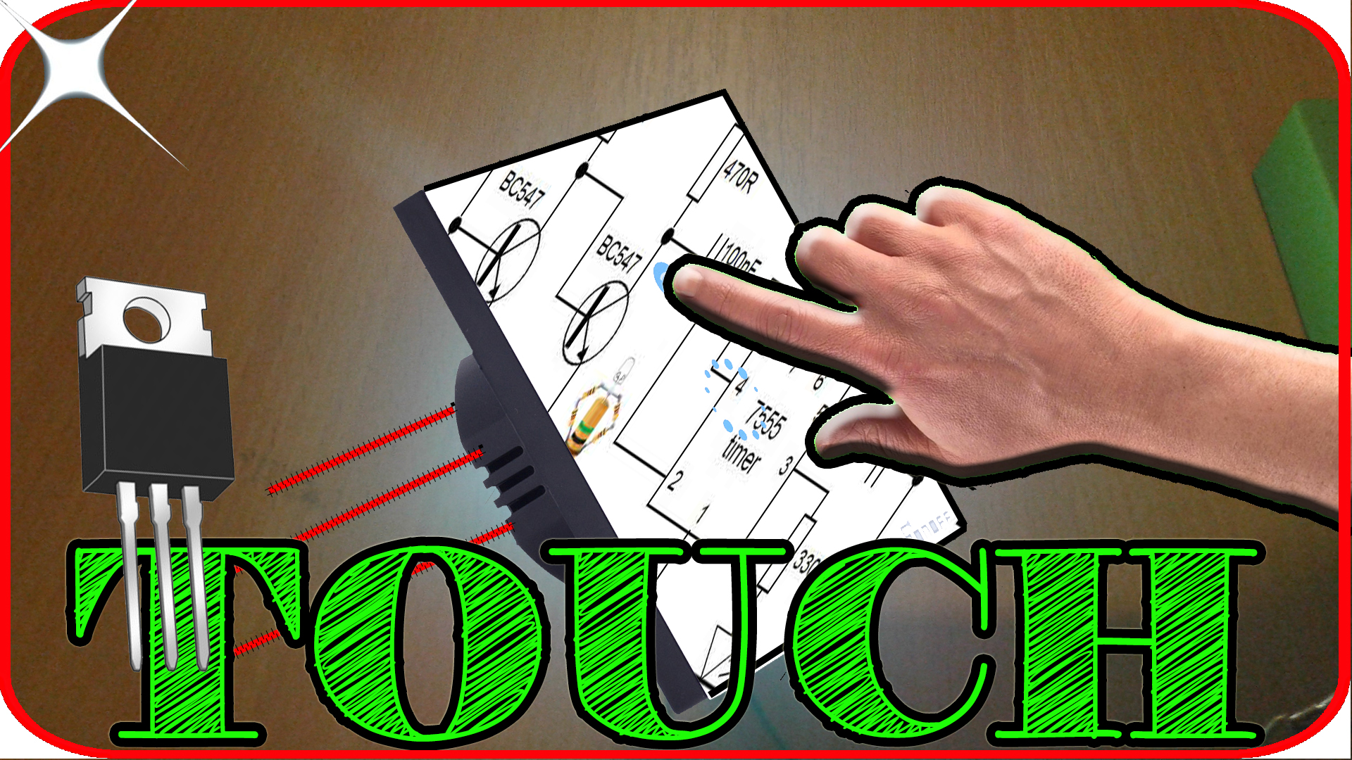 Touch switch circuit using transistor MOSFET for any electronic projects.jpg