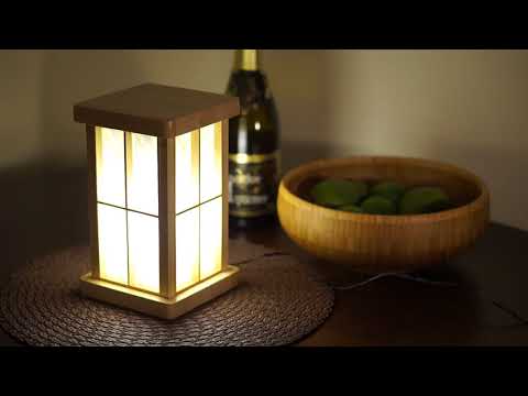 Touch-sensitive LED lantern teaser