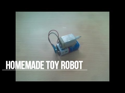 Toy robot-home made