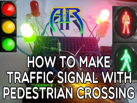 Traffic light system with Pedestrian Crossing-Andro Root Sourabh Kumar