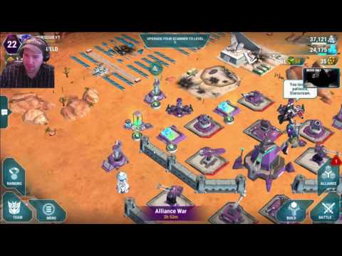 Transformers Earth Wars | Defense Tips And Tricks For Transformers Earth Wars HQ LV7