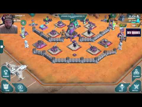 Transformers Earth Wars | Defense Tips and Tricks For Transformers Earth Wars HQ Lv6