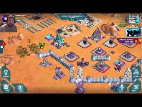 Transformers Earth Wars | Defense tips and Tricks for Transformers Earth Wars HQ Lv5