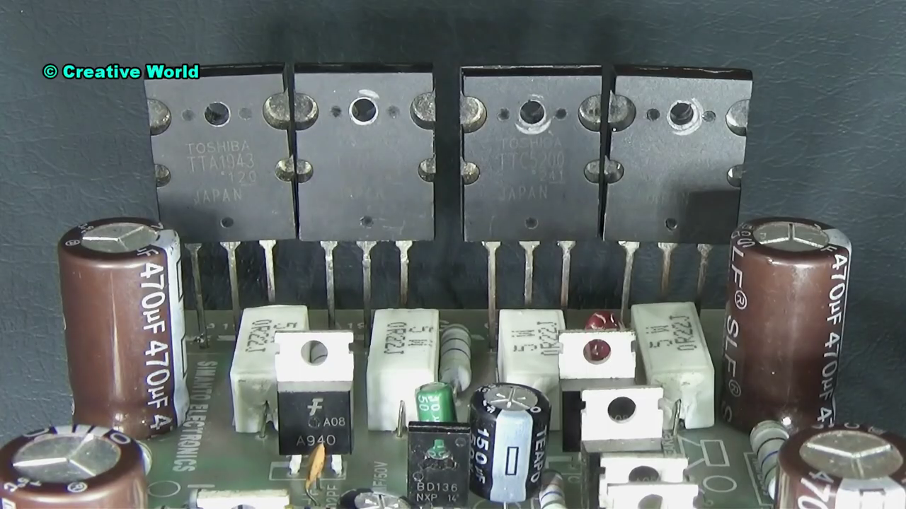 Transistor Amplifier Circuit - 200 Watt High Quality Amplifier Circuit.mp4_000036040.png