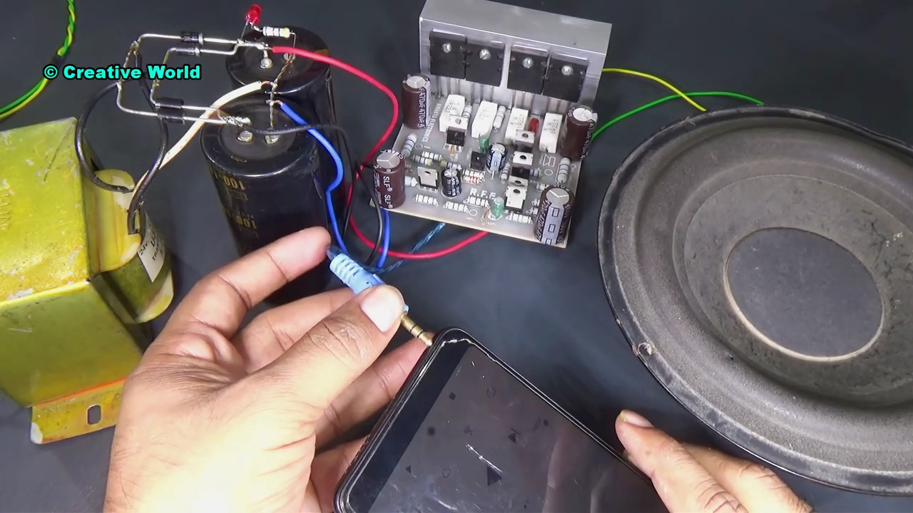 Transistor Amplifier Circuit - 200 Watt High Quality Amplifier Circuit.mp4_000141520.png