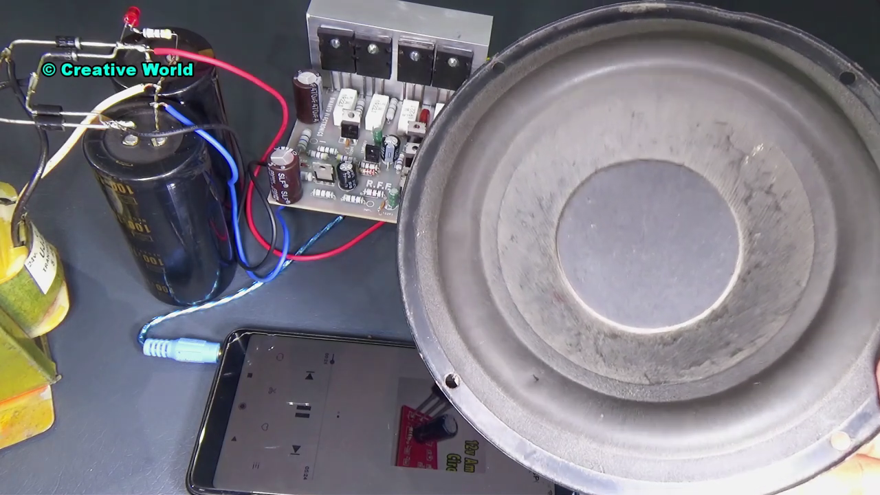 Transistor Amplifier Circuit - 200 Watt High Quality Amplifier Circuit.mp4_000169600.png