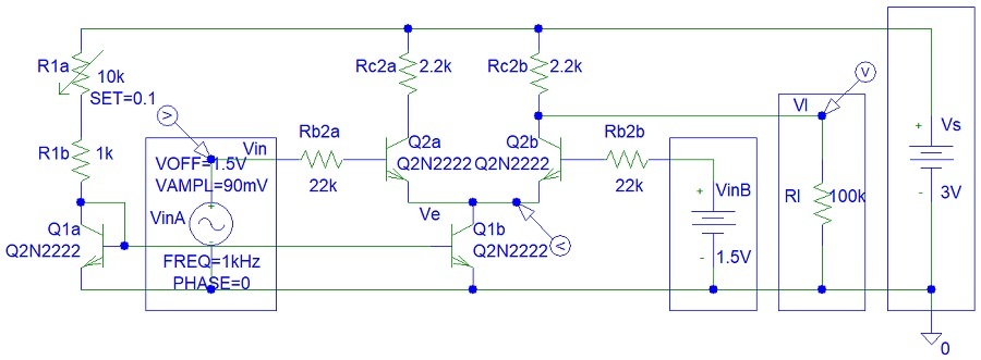 Transistor Differential Amplifier 02 Step 01 Design the Circuit.jpg