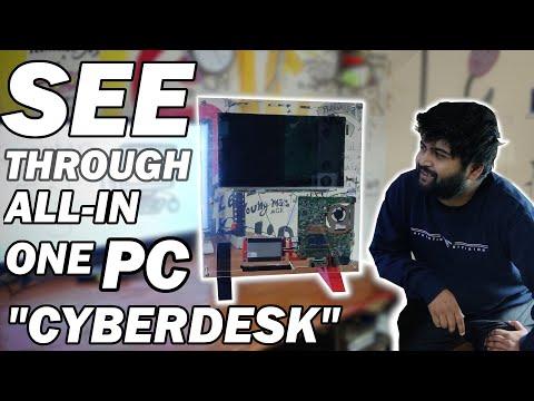 Transparent PC Made from Dead Laptop